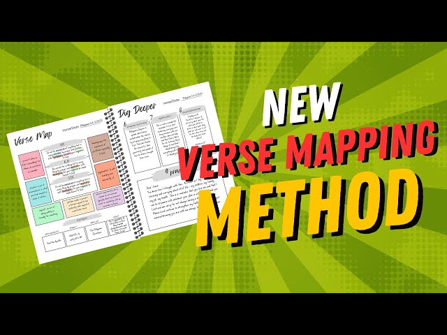 📖 Learn How to Verse Map: A Step-by-Step Bible Study Tutorial!