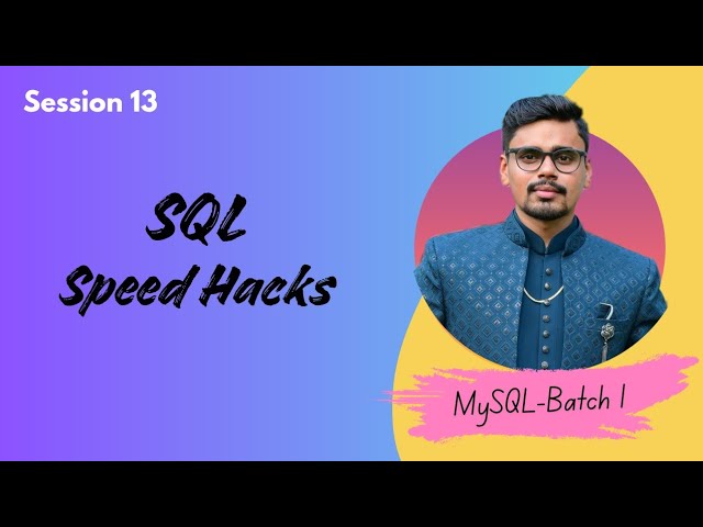 Day 13 – Views, Indexes and CTE in SQL