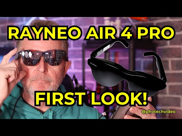 I Got Them Early! RAYNEO AIR 4 PRO: The WORLD'S FIRST HDR AR GLASSES!