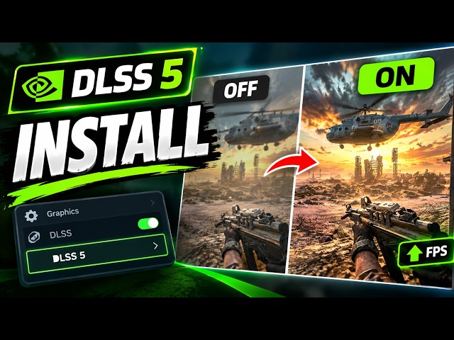 How To Install DLSS 5 in Any Games (Easy Method)