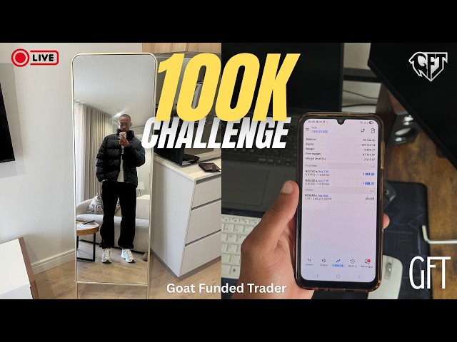 I'M NEARLY A 6 FIGURE FUNDED TRADER WITH GFT ||100K ACCOUNT