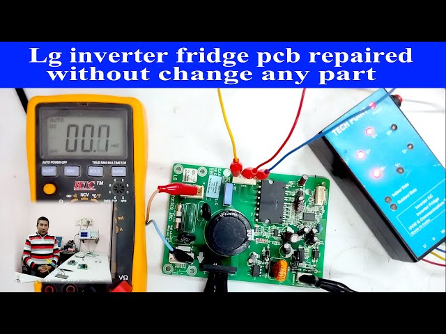 Repairing LG Inverter Fridge PCBs