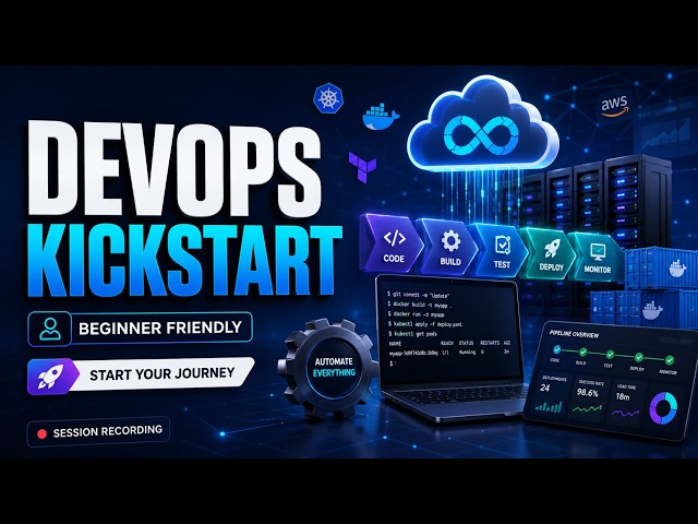 DevOps for Beginners 2026 | Kickstart Your DevOps Career