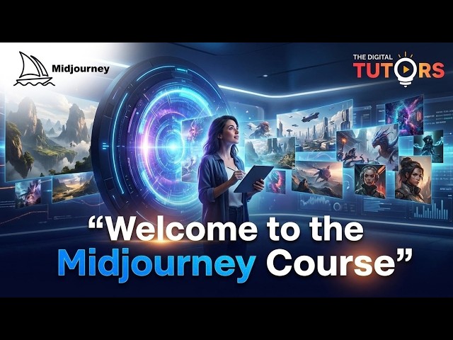 Midjourney Masterclass : AI Art, Prompt Engineering & Image Generation - Introduction (Full Course)
