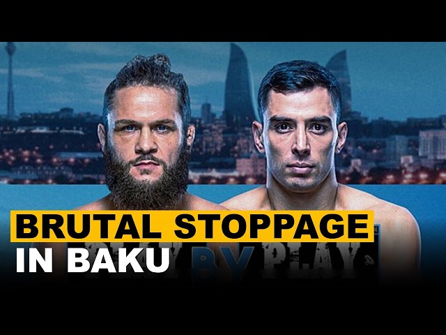 UFC Fighter Manuel Torres Collapsed After Brutal Baku Main Card Clash