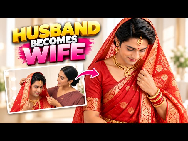 HUSBAND TO WIFE | Makeup Transformation
