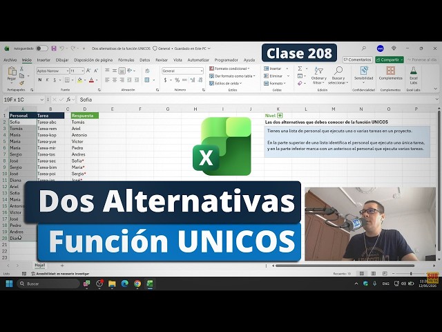 The two alternatives you should know for the UNIQUE function