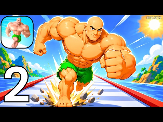 Muscle Rush - Destruction Run - Gameplay Walkthrough Part 2 (iOS, Android)