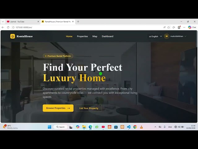 2 -Rental House Management System | Django Full Stack Project