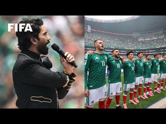 Alejandro Fernández Sings Mexico’s National Anthem | FIFA World Cup 2026 Opening Match