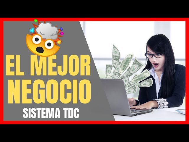 SISTEMA TDC (Trabajo Desde Casa) Como Trabajar Desde Casa y Ganar Dinero Por Internet 🤑