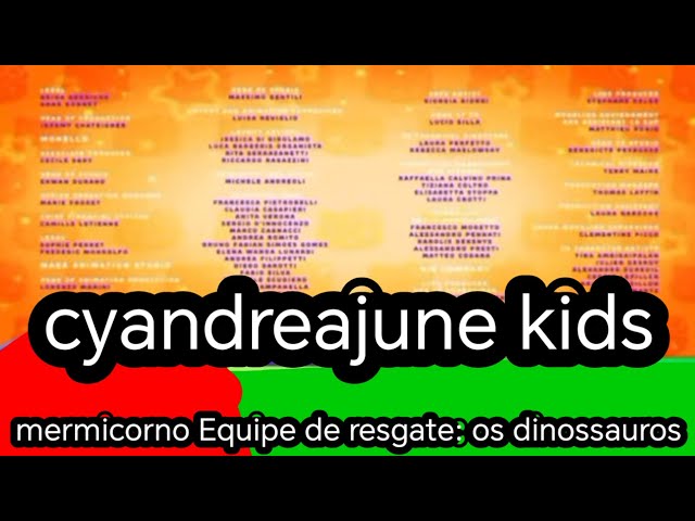 Estreia de Mermicorno Equipe de Resgate: Os Dinossauros feed sur