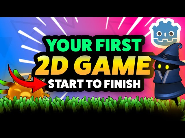 Make Your FIRST 2D Game with Godot 4.3! | FULL Beginner Tutorial