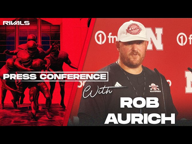 Nebraska Football: Rob Aurich North Dakota game week press conference (Sept. 15, 2026)