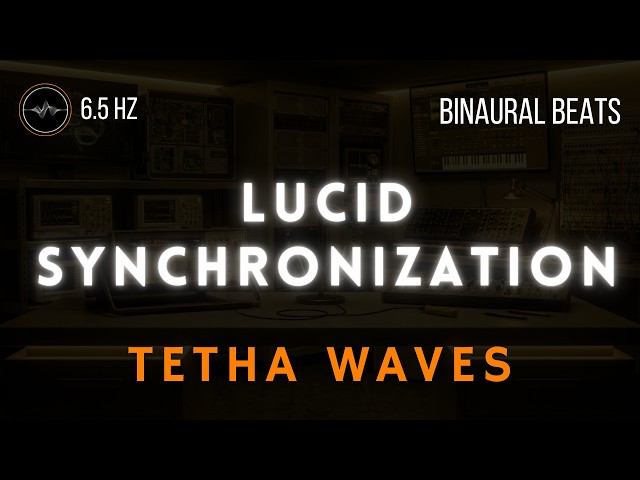 Lucid Synchronization | 6.5Hz Theta Waves for REM Activation | 6 Hours