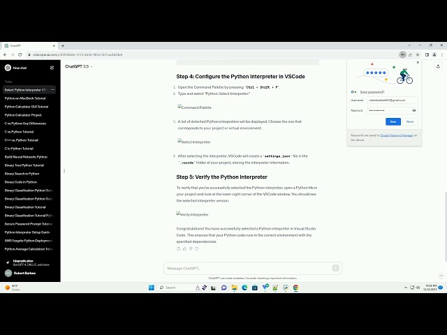 can t select python interpreter vscode