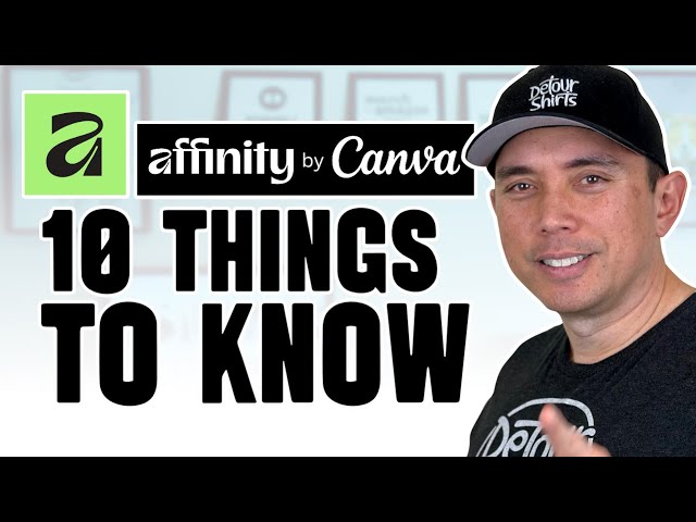 10 THINGS Everyone Should Know BEFORE Using Affinity by Canva