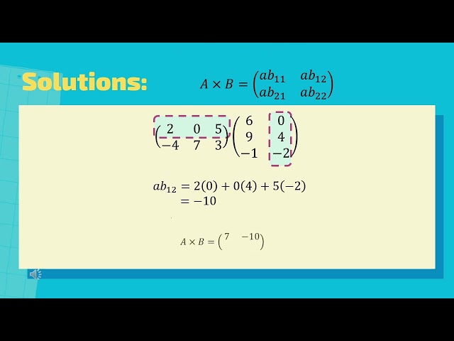 Matrix Multiplication