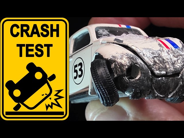 🔥 I CRUSHED a Majorette VW Käfer Rallye With a 1KG Hammer! 😱