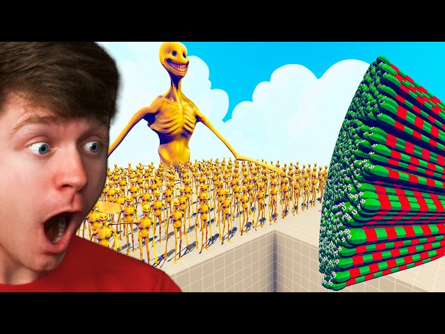 Reacting to VERITY ARMY vs EVERY GOD in TABS!