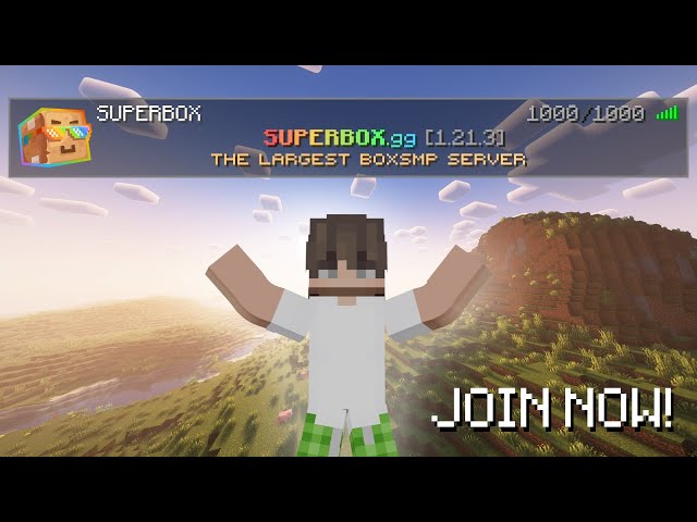 Best Public Minecraft SMP Server (Java + Bedrock)