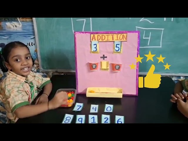 🔢 Counting, Adding & Learning, KG Addition Activity with Teaching Learning Material