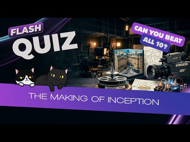 Unraveling Inception: The Making Of Quiz | Ultimate Nolan Deep Dive