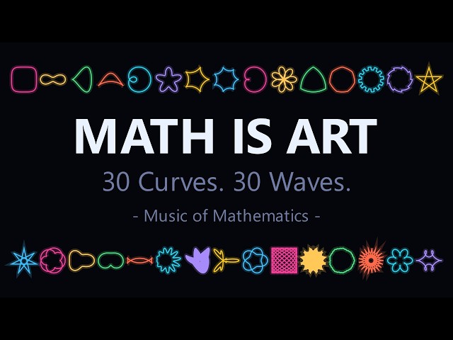 This Is What 30 Shapes Sound Like #maths  #sound  #geometry