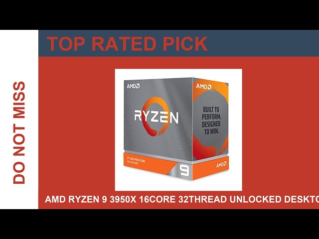 AMD Ryzen 9 3950X 16Core 32Thread Unlocked Desktop Review Practical Features For Real Life