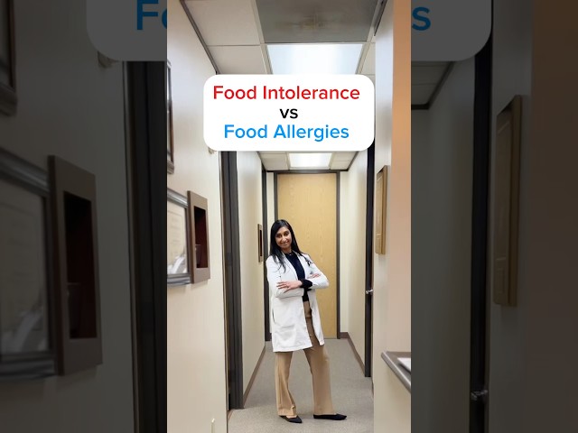 Food Intolerance vs Food Allergies 🥛🥜With Allergist & Immunologist Dr. Prathyusha Savjani