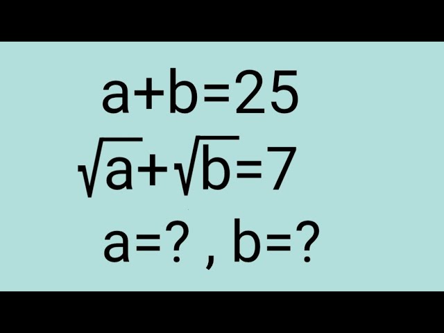 A Very Nice Math Olympiad Algebraic Problem l Easy and Tricky solution l harvard mathematics 