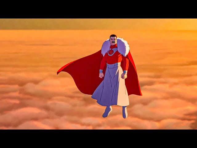 Mark Confronts Thragg on Earth | Invincible Season 4