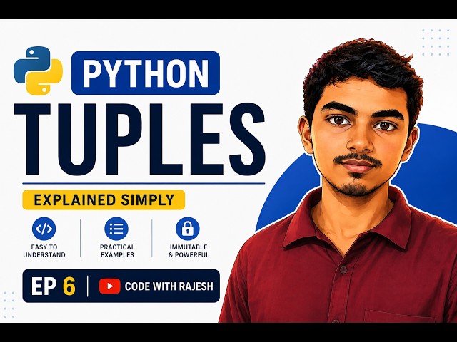 Python Tuples Explained in 10 Minutes | Python Tutorial for Beginners