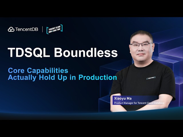EP 2| TDSQL Boundless Core Capabilities: What Actually Holds Up in Production