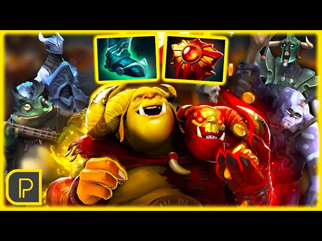 Protecting my friends with Ogre - Purge Ogre Magi [Replay Commentary]