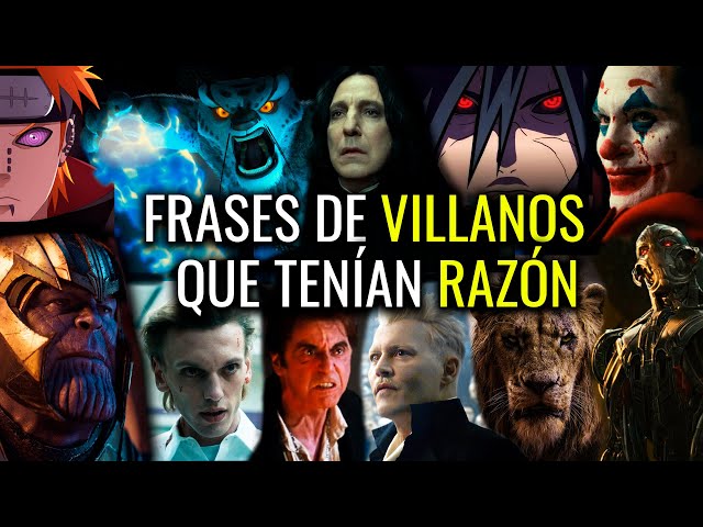 VILLAIN QUOTES THAT WERE TOTALLY RIGHT | Parts 1 to 14