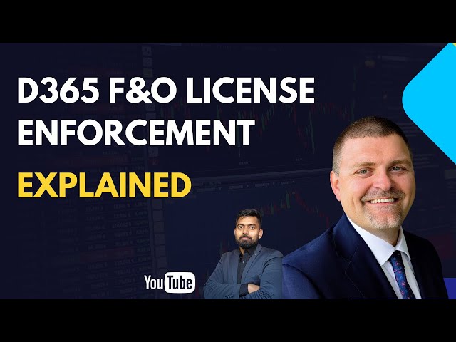 Dynamics 365 F&O License Enforcement | Explained