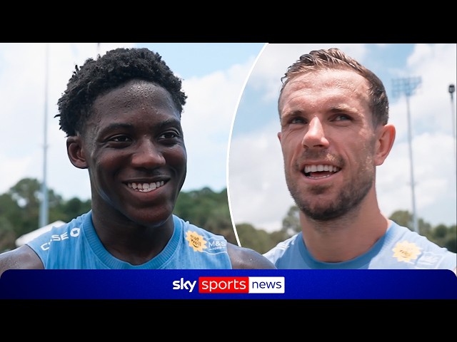 "England can win the World Cup" | Kobbie Mainoo & Jordan Henderson react to first training session