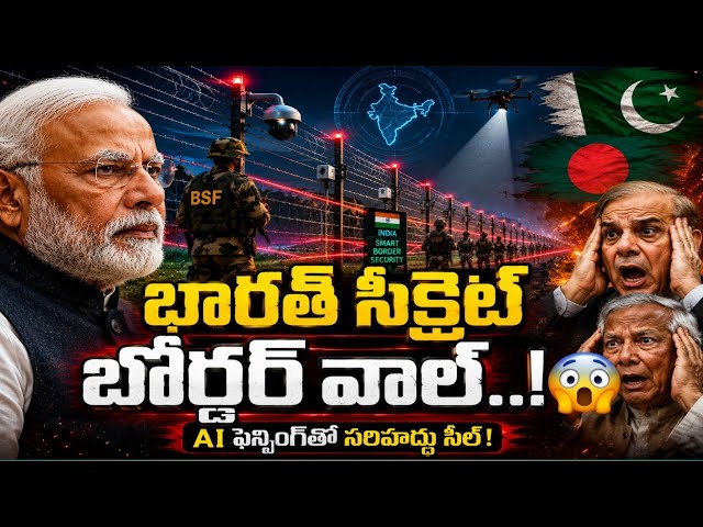 India’s Smart Border Fence Stuns Pakistan & Bangladesh | Game-Changing Security Upgrade