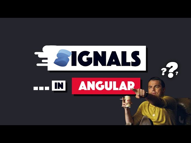 Angular is about to get its most IMPORTANT change in a long time...