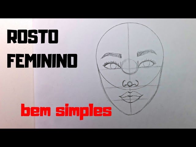 HOW TO DRAW A FEMALE FACE