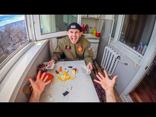 ESCAPING ANGRY MILITARY DAD (POV PARKOUR ACTION)