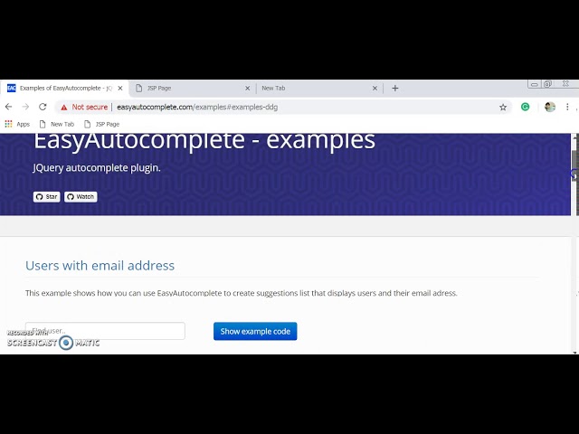 #java #autocomplete Autocomplete in java | AutoComplete with Json data in Struts2 |AutoComplete Json