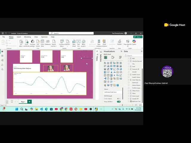 Build a Health Scorecard  Dashboard from Scratch Using Power BI.