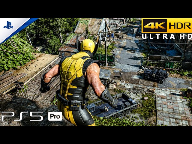 Marvel’s Wolverine (PS5 Pro) 4K 60FPS HDR Gameplay