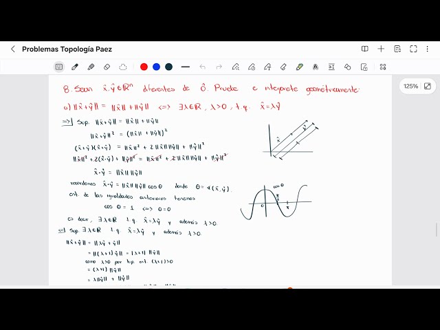 Problema 8, Cap 1 | Cálculo Diferencial de Varias Variables (Javier Páez)