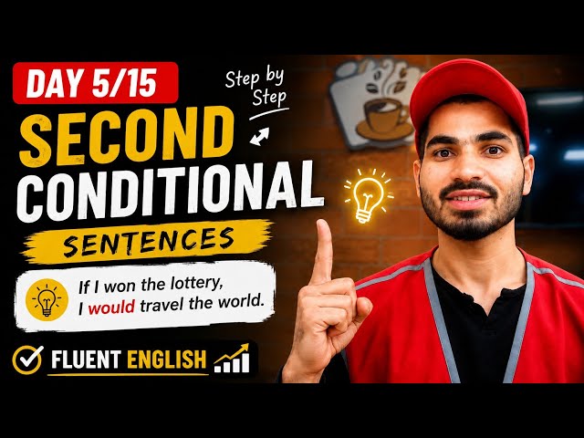 Second Conditional sentences||Conditional Sentences|| English Learning challenge day 5/15.