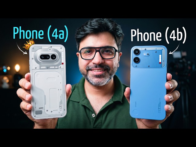 Nothing Phone 4B vs Nothing Phone 4A CAMERA COMPARISON