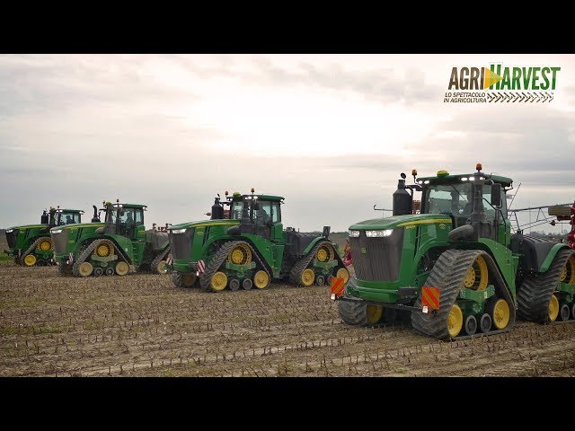 4x JOHN DEERE 9RX in Italy | Agriharvest