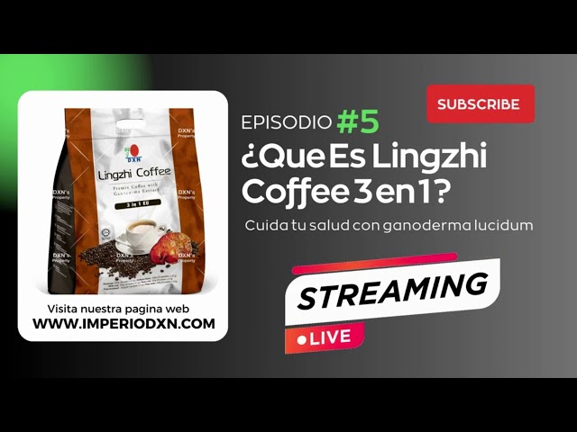 Lingzhi Coffee 3 en 1 Con Ganoderma Lucidum